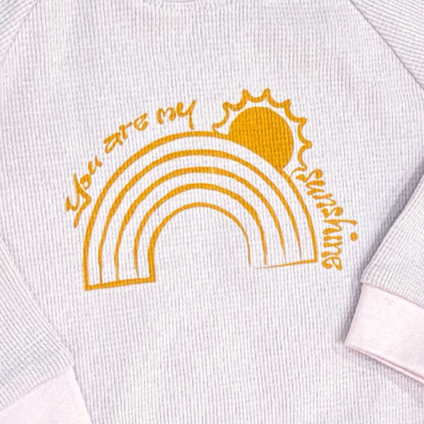 Lavender Sunshine - Sweatshirt and Pajama Set
