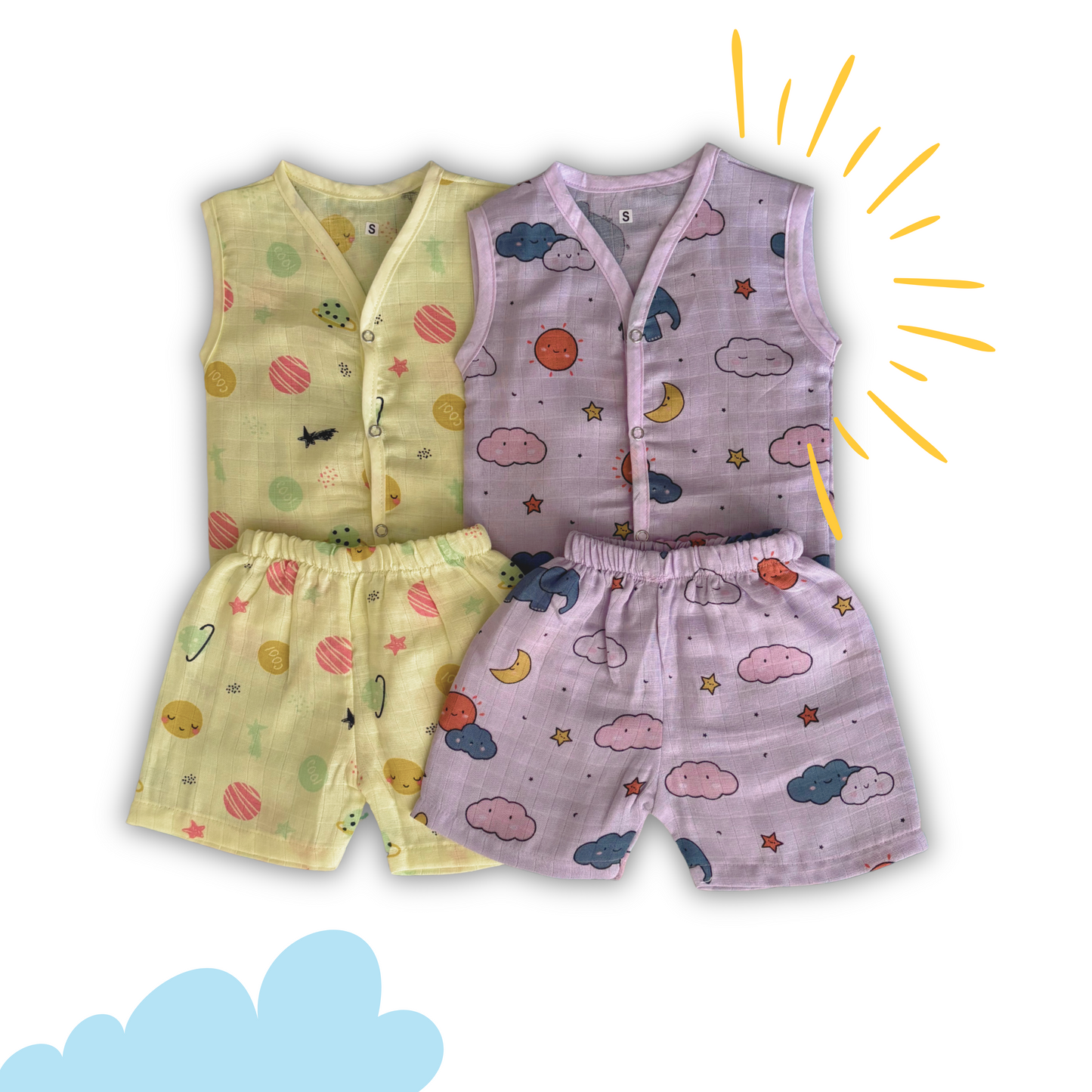 Dreamy Sky Duo - Lounge Set