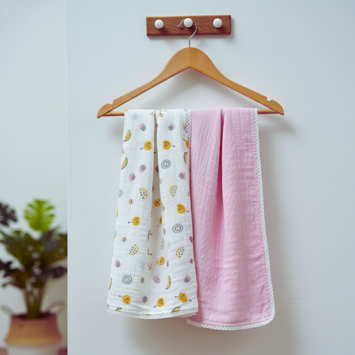 Pinky Promise Duo - Set of 2 Baby Swaddles (XL Size)