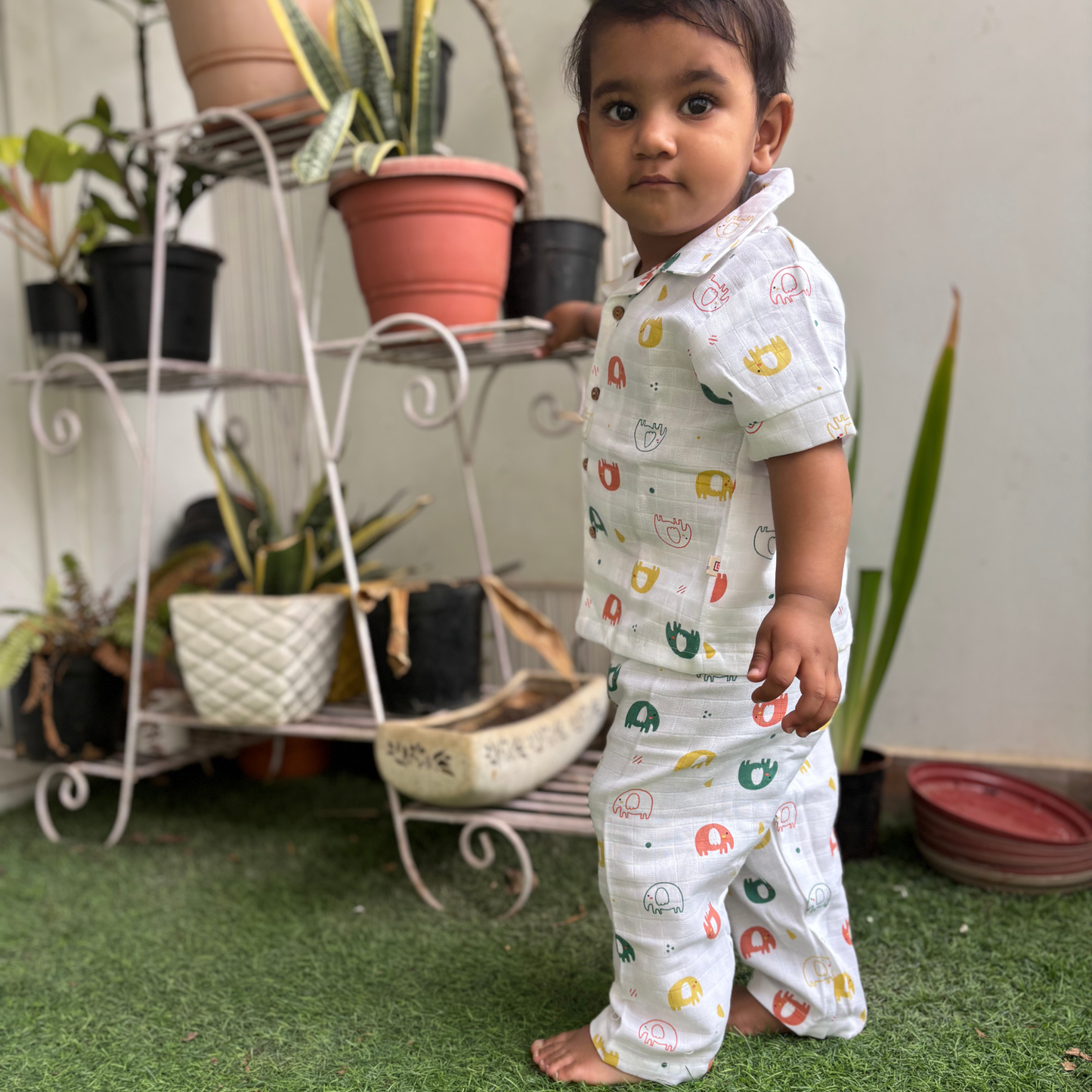 Jungle Jumboree - Nindiya Pajama Set