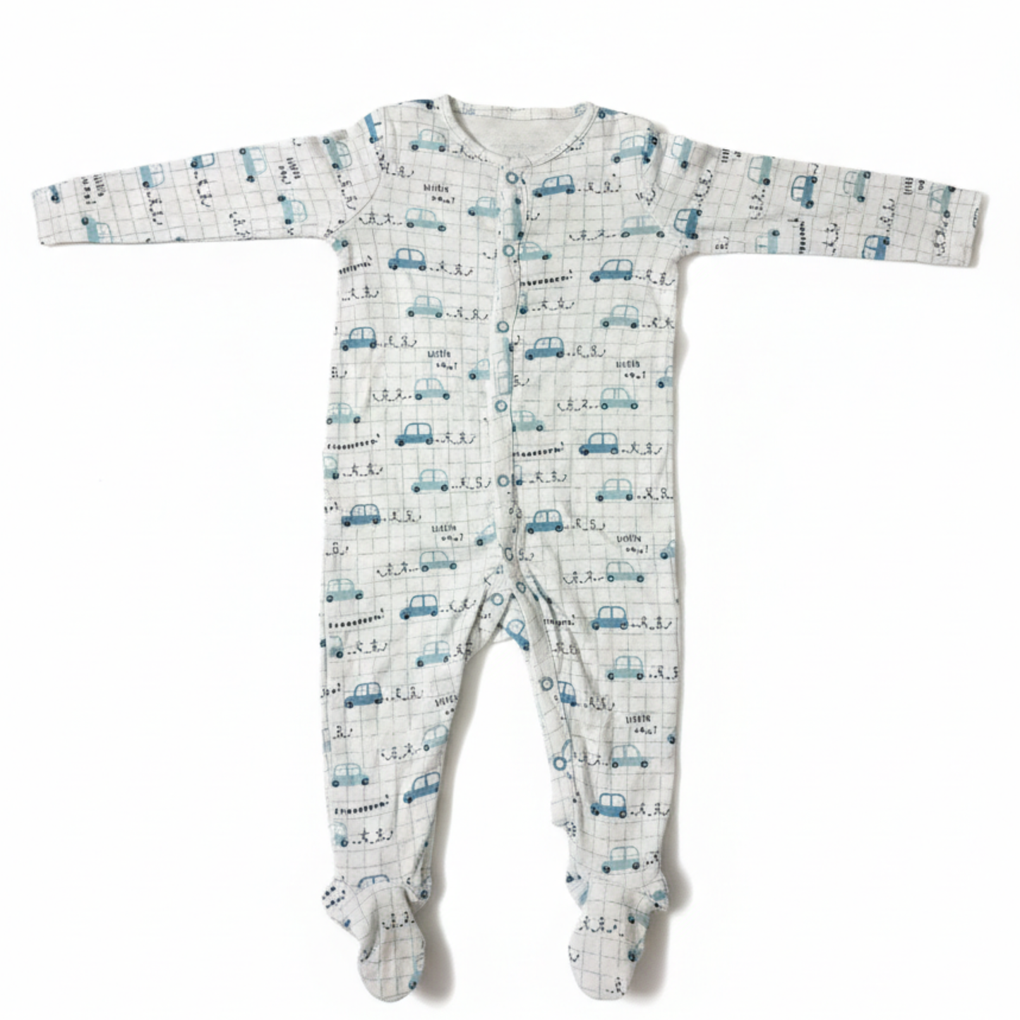 Blue Vroom Onesie