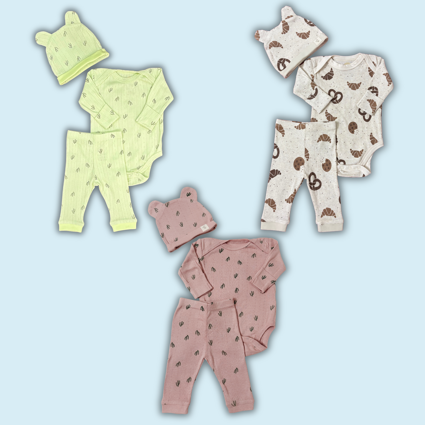 Trio - Set of 3 Clothing Set